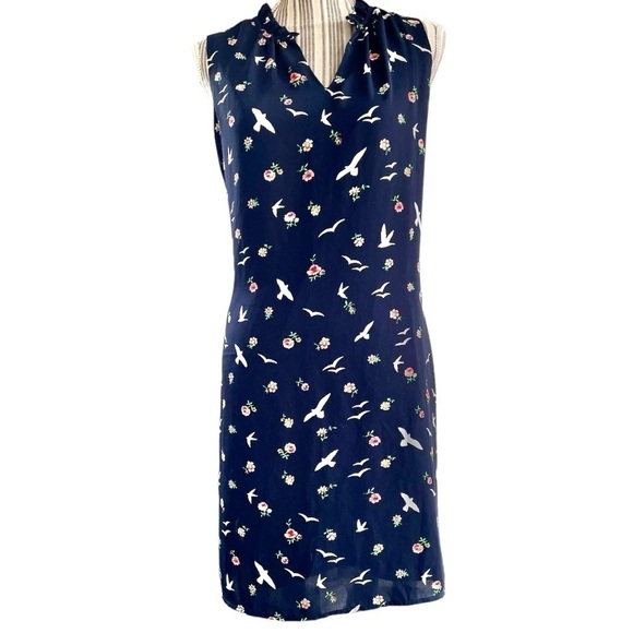 ROSE & Olive dress,size 6, but measures large,fully lined, polyester,lightweight - Picture 1 of 5